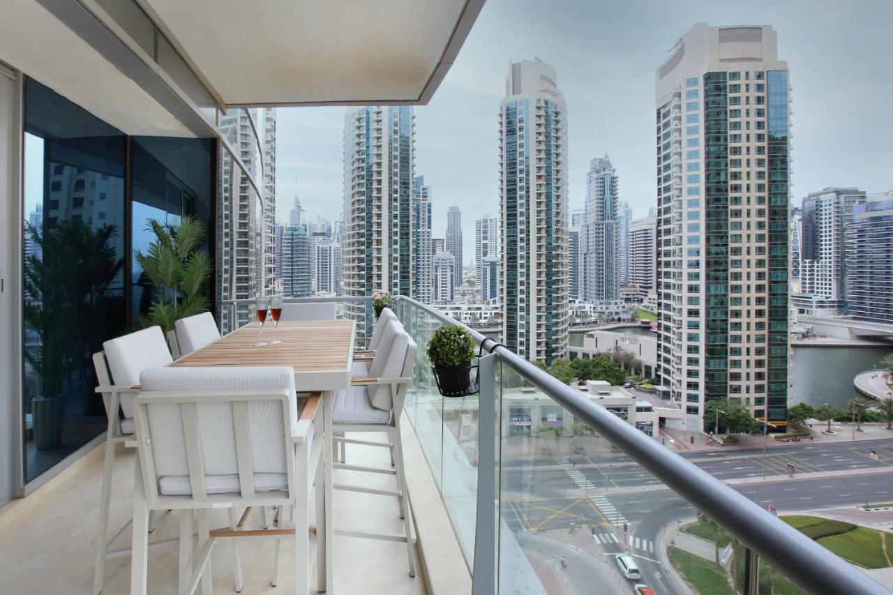 Trident Grand Residence - Luxury 2Br Marina And Sea View Dubái Exterior foto